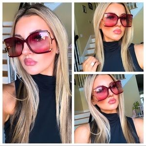 🔥NEW SHOW STOPPER GUCCI OVERSIZED SUNGLASSES🔥